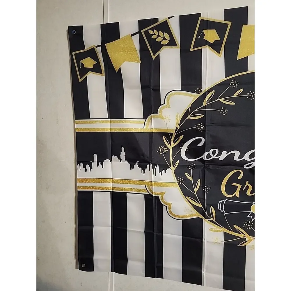 Congratulations Graduation Scroll Pennant 72
